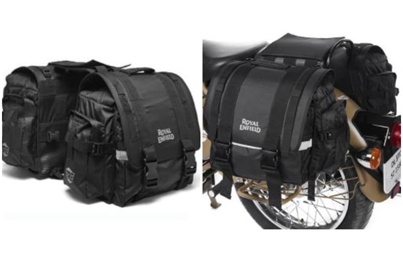 Royal Enfield also offers saddle bags for their motorcycles. The starting price of these bags, which will come in handy for longer rides, is Rs 4500.