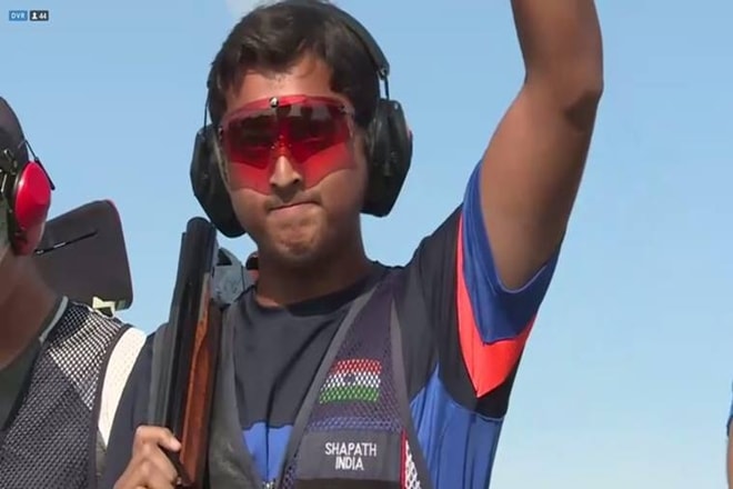 Shapath Bharadwaj, ISSF Junior Shotgun World Cup, Italy, Meerut, Senior World Cup stage, Lakshay Sheoran , Manisha Keer Shapath Bharadwaj, ISSF Junior Shotgun World Cup, Italy, Meerut, Senior World Cup stage, Lakshay Sheoran , Manisha Keer