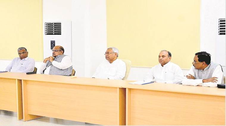 Janata Dal (United), JD(U), BJP, NDA, UPA, Bihar Chief Minister Nitish Kumar, JD(U) President Vashistha Narayan Singh, Rajya Sabha, PM Narendra Modi, Sanjhi Virasat Bachao, Bihar Chief Minister Nitish Kumar, Make in India