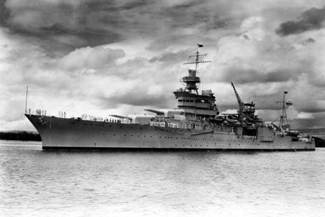 Wreckage of lost ship, World War II ship, Wreckage of lost World War II ship, USS Indianapolis, World War II