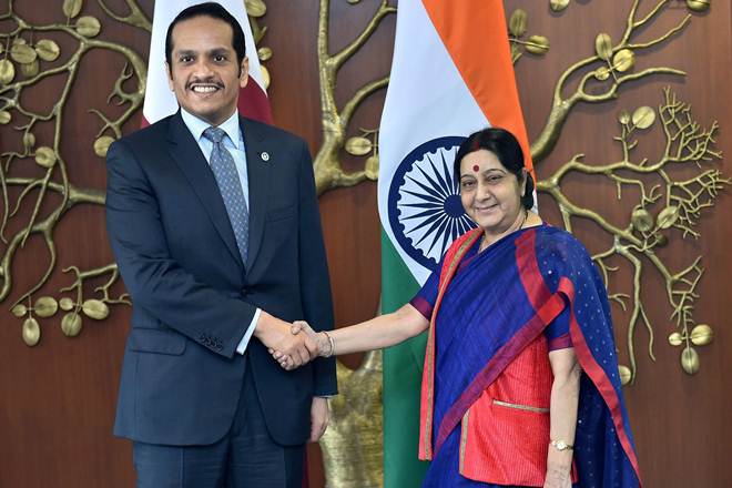 qatar news, qatar and india, arab nations, indian workers in gulf nations, gulf nations, sushma swaraj, indian foriegn minister, external affairs minister qatar news, qatar and india, arab nations, indian workers in gulf nations, gulf nations, sushma swaraj, indian foriegn minister, external affairs minister