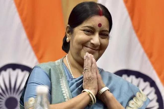 Sushma Swaraj, Sushma Swaraj medical visa, Sushma Swaraj pakistan medical visa, Sushma Swaraj medical visa india, medical visa india, medical visa to pakistan, independence day, independence day 2017, independence day sushma swaraj
