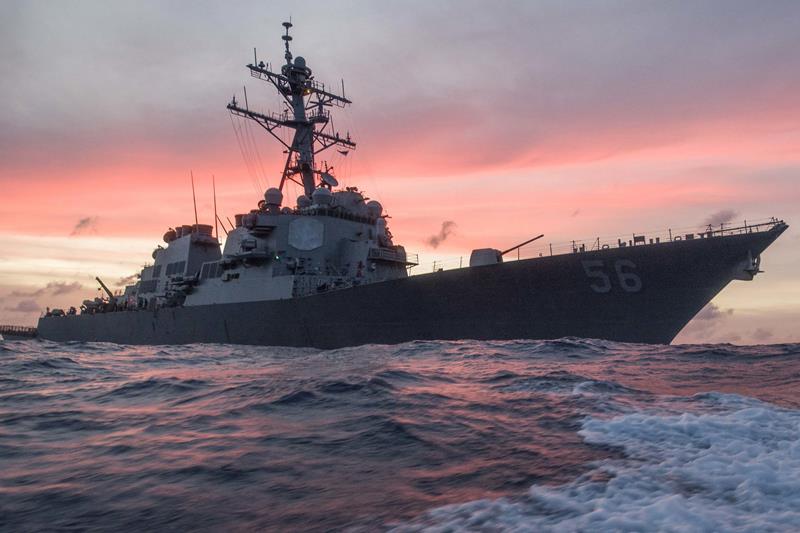 US navy warship collision, USS John S McCain, USS John S McCain images, USS John S McCain collision 2017, USS John S McCain 2017, USS John S McCain oil tanker collision, Singapore US navy collision, US navy ship damaged, US Navy