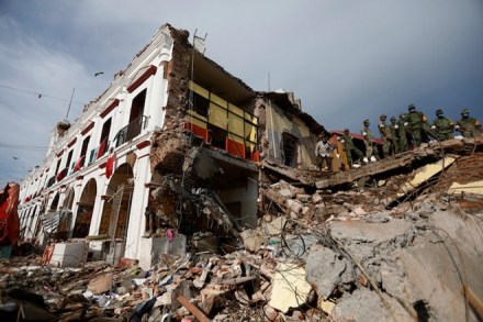 Mexico earthquake, Death toll in Mexico earthquake, National Emergency Committee, Oaxaca state, Luis Felipe Puente