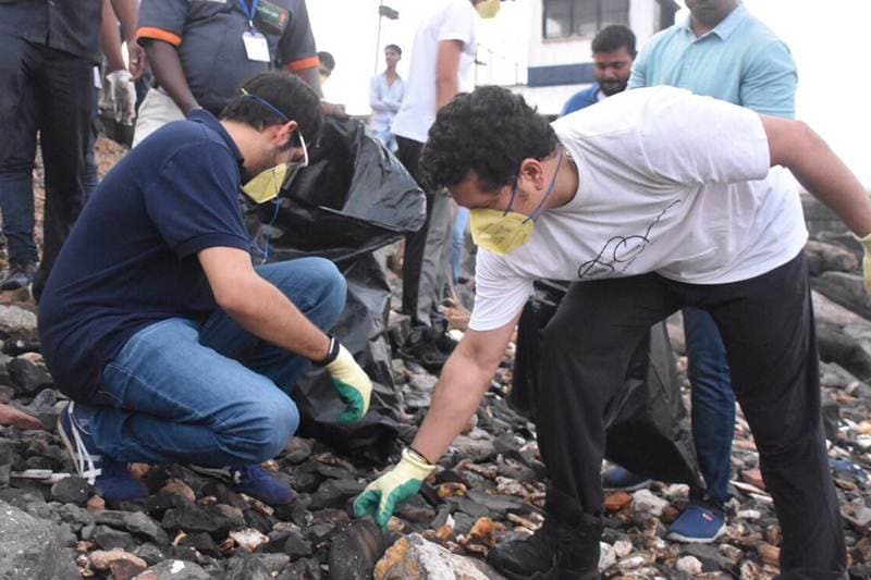 Swachhata Hi Seva, Swachhata bhaarat abhiyan, Sachin Tendulkar, Aaditya Thackeray, Narendra Modi, PM Narendra Modi, cleaning campaign
