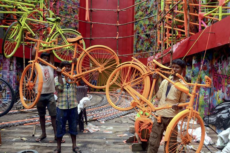 durga puja, durga puja 2017, durga puja in kolkata, kolkata durga puja, durga puja celebrations, puja pandal, delhi durga puja, delhi puja, durga puja pics, durga puja in india, latest news, kolkata news