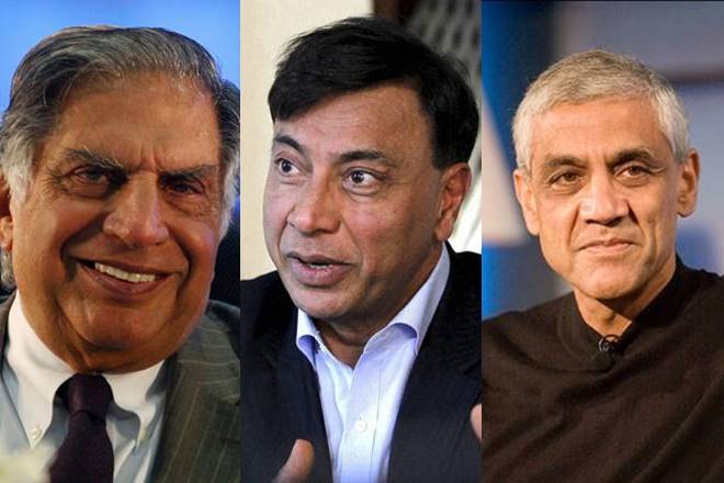 Ratan Tata, Lakshmi Mittal, Vinod Khosla, Forbes, Forbes india, anniversary celebrations, 100th anniversary celebrations, Greatest Living Business Minds, BC Forbes, Walter Drey, Giorgio Armani, Jeff Bezos, Michael Bloomberg, Bono, Richard Branson, Warren Buffett, Sean "Diddy" Combs, Jack Dorsey, Bill Gates, Paul McCartney, Rupert Murdoch, Elon Musk, Miuccia Prada, Shonda Rhimes, Sheryl Sandberg, Carlos Slim, Donald Trump, Ted Turner, Oprah Winfrey, Jack Welch, Mark Zuckerberg, Tata Group, ArcelorMittal, Sun Microsystems, Indian entrepreneurs, news
