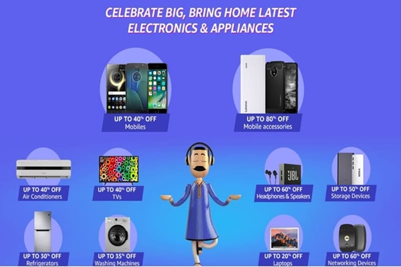 The cashback will return to the Amazon Pay balance. The company said that “big deals” are on offer, of products and brands such as Samsung, Sony, HP, LG, Nokia, and Apple. The most interesting products under the sale will be the Apple iPhone and a PlayStation 4. (Amazon)
