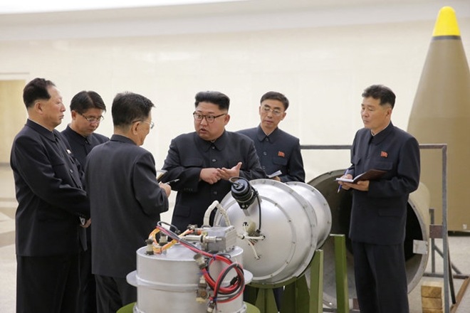 North Korea, North Korea nuclear test, North Korea hydrogen bomb, North Korea h bomb, advanced hydrogen bomb, thermonuclear device, thermonuclear device north korea