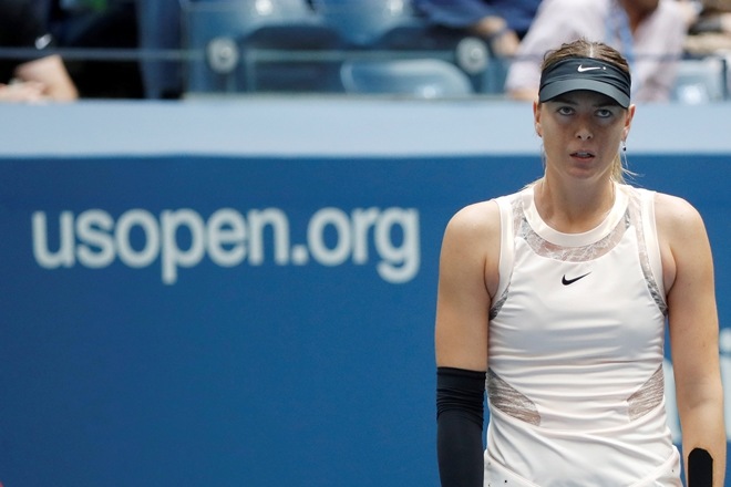 US Open, Maria Sharapova, Maria Sharapova us open, Maria Sharapova doping ban, Maria Sharapova grand slam, Anastasija Sevastova, Sharapova, tennis