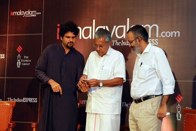 Pinarayi Vijayan, Kerala Chief Minister,  ieMalayalam app, Kerala@60 video series, ieMalayalam.com website, kerala, Indian Express, Ramnath Goenka, Anant Goenka