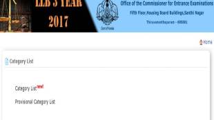 CEE Kerala , Kerala, Commissioner for Entrance Examinations