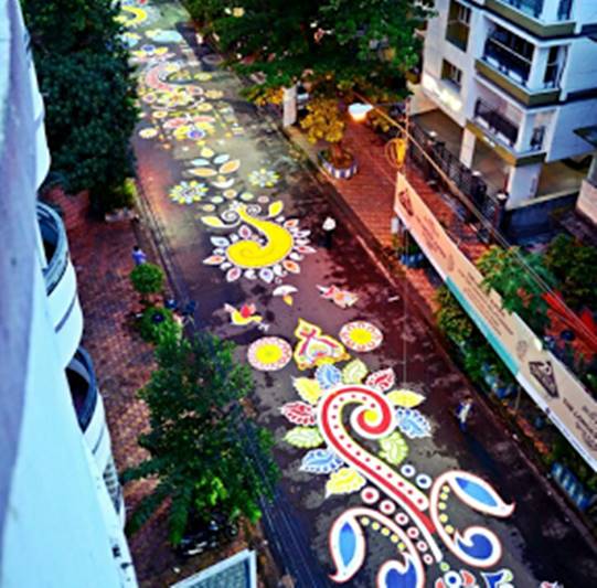 Mahalaya 2017, Mahalaya, Durga Puja, Navratri, when is Mahalaya 2017, when is Mahalaya, Mahalaya Amavasya, Shradh 2017, Significance of Mahalaya, Goddess Durga, Durga Puja calender, Pitra Visarjan 2017 Pita Paksha 2017 amavasya 2017 Durga Puja 2017 amavasya puja vidhi 2017, alpona, kilometer long alpona, alpona design, durga puja pics, aplona pics