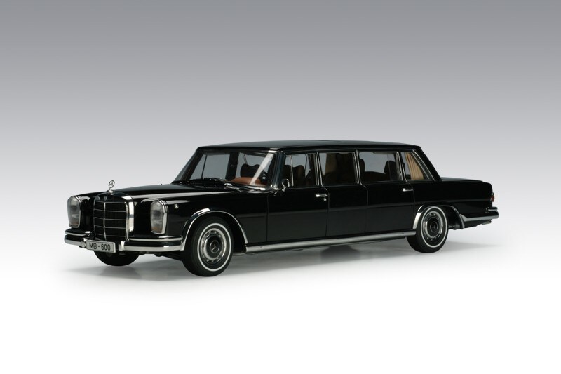 1969 Mercedes Benz Model 600 Pullman Limousine: . Custom touches were the norm for the 600 line very few items were optional apart from sunroof, flag standards, divider window and refrigerated bars. All seats, windows, doors, sunroof, cowl vent and trunk are hydraulically power assisted.