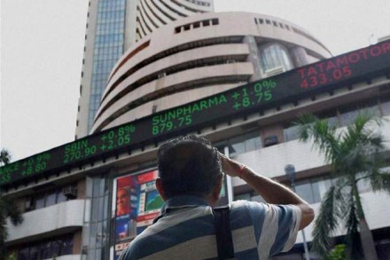 Sensex slips over 200 points as stock market correction continues Sensex slips over 200 points as stock market correction continues