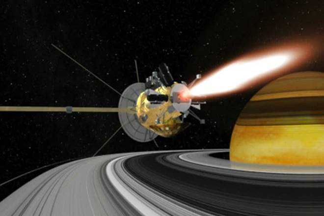 Fiery farewell, farewell to cap Cassini spacecraft, Saturn mission, Cap Cassini Saturn mission, National Aeronautics and Space Administration, NASA, cap Cassini spacecraft