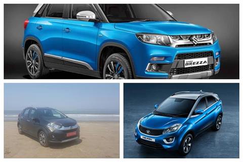 Tata Nexon Vs Maruti Suzuki Vitara Brezza Vs Honda WR-V: Price, design, performance, interiors and features