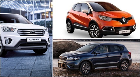 Renault Captur vs 2017 Maruti Suzuki S-Cross vs Hyundai Creta: Can the Creta take on these formidable competitors set to be unveiled this month?