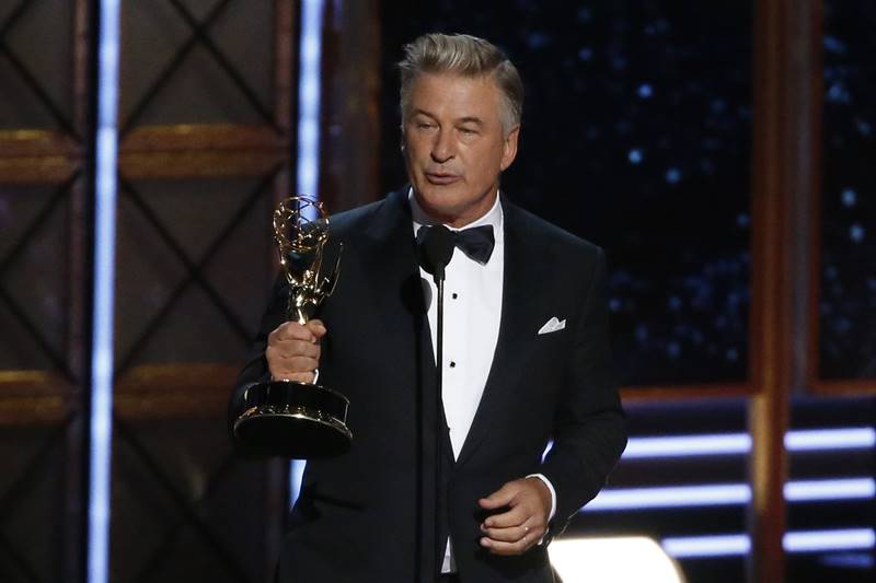 Emmy Awards, Emmy Awards 2017, emmys, Priyanka Chopra, Los Angeles, Anthony Anderson, Reese Witherspoon, Nicole Kidman, Adam Scott, Viola Davis, Jane Fonda, Lily Tomlin, Seth Meyers, Dolly Parton, Stephen Colbert, Sean Spicer, Elisabeth Moss, The Handmaid's Tal, Sterling K. Brown, This Is Us, Julia Louis-Dreyfus, VEEP, Donald Glover, Atlanta, Alec Baldwin, Saturday Night Live, Big Little Lies, entertainment news