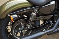  New front cartridge forks and rear Emulsion shockers with preload adjustment. 