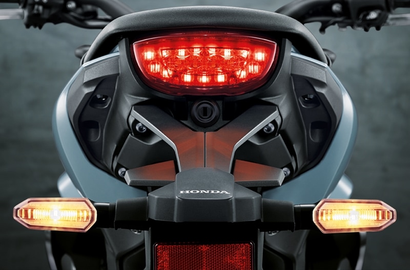 The tail lamp gets the LED treatment as well. With grab rails at the rear