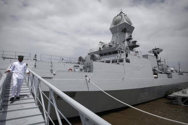 Simon Mathai, Commanding Officer for INS Dronacharya, Indian Navy, RIMC, Naval Officer-in-Charge, Command Gunnery Officer, Naval Command Simon Mathai, Commanding Officer for INS Dronacharya, Indian Navy, RIMC, Naval Officer-in-Charge, Command Gunnery Officer, Naval Command