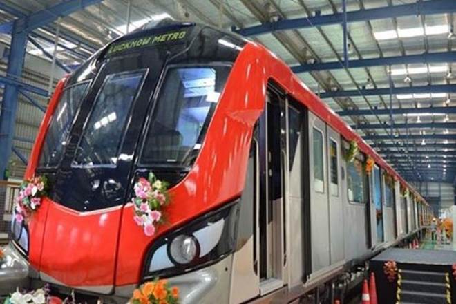 Lucknow Metro, Lucknow Metro project, Lucknow Metro rail, Lucknow Metro ride, Lucknow Metro inaugural ride, women loco pilots, Yogi Adityanath, Rajnath Singh, Lucknow metro ride Lucknow Metro, Lucknow Metro project, Lucknow Metro rail, Lucknow Metro ride, Lucknow Metro inaugural ride, women loco pilots, Yogi Adityanath, Rajnath Singh, Lucknow metro ride