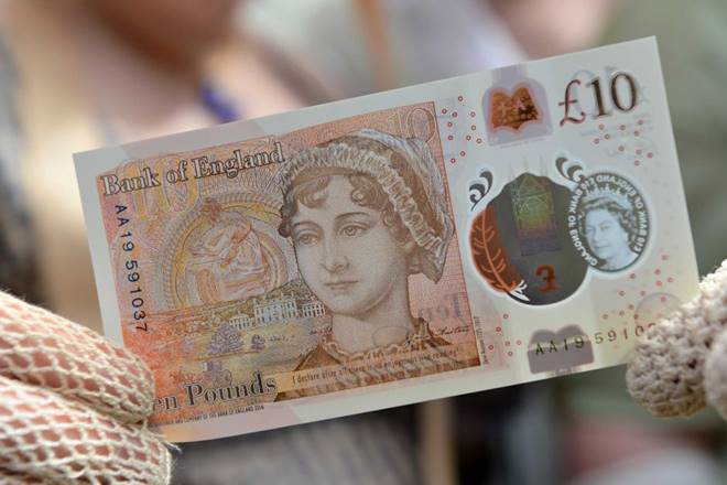 New note, new currency, Jane Austen, India, Britain, Reserve Bank of India, rbi, Bank of England, Rs 50, Rs 200, 10-pound, England, Wales, Mahatma Gandhi, Queen Elizabeth II, currency of Britain, Pride and Prejudice, Emma, Sense and Sensibility, Florence Nightingale, Elizabeth Fry, Winston Churchill, economy news