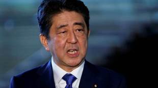 Shinzo Abe, Japanese Prime Minister Shinzo Abe, Japan, Korea crisis, Korea crisis boosts support, Shinzo Abe weighs snap Japan election, Japan general election