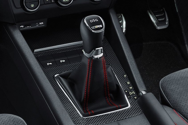 Of Course power is sent to the wheels through the intensely responsive six-speed DSG dual clutch gearbox, with paddle shifters. Again although we haven’t driven the RS yet we have driven other cars from the VW family that have this gearbox (including the 2016 Vento Cup Race car!) and we can tell you that the gearbox is almost telepathic.