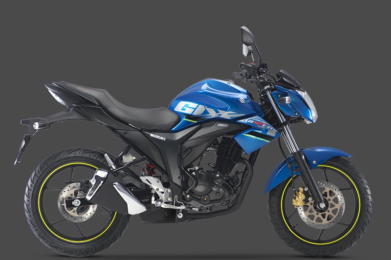 Suzuki Gixxer: It carries the name of the legendary GSXR1000 and takes design inspiration from GSX S1000, and quite delivers to its promises with a 4-stroke, single cylinder, air-cooled, 2-valve engine. It develops 14.5 bhp at 8000 rpm and 14 Nm of torque at 6000 rpm. It too is capable of 120 kmph. It is priced from Rs 77,453 to Rs 81,529 (ex-showroom, Delhi).