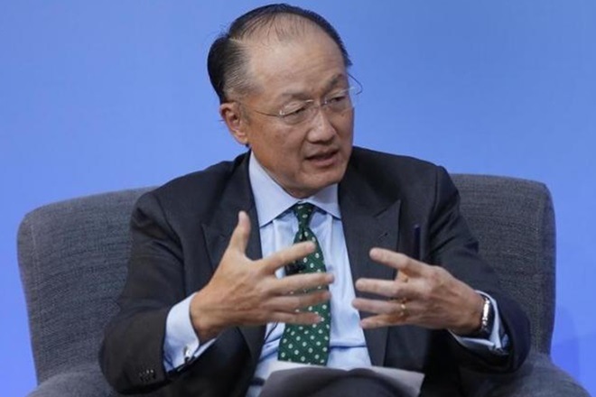 Jim Kim, World Bank chief, india, Bloomberg Global Business Forum, US europe, japan, africa,  private sector, Japan, europe, climate change