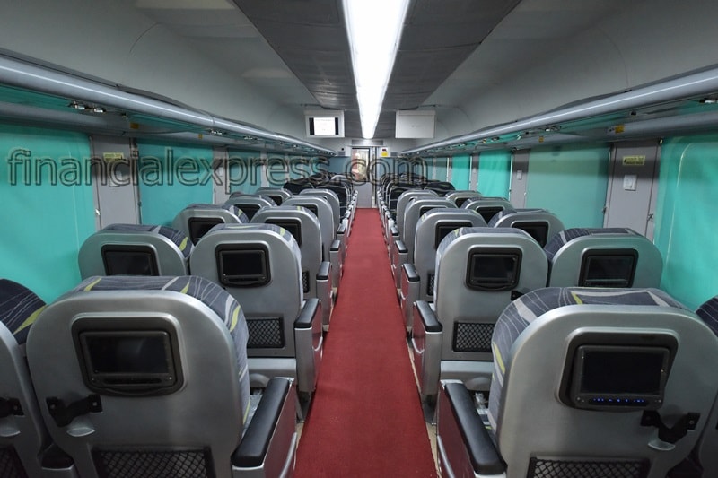 Anubhuti coach, anubhuti express, anubhuti luxury coach, shatabdi trains