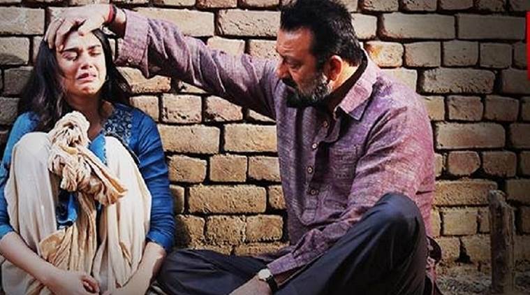 Bhoomi, bhoomi movie review,  Sanjay Dutt, Aditi Rao Hydari, Sharad Kelkar, Sidhant Gupta, Bhoomi actors, Bhoomi songs