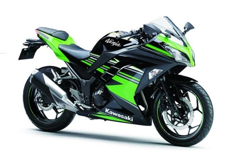 Kawasaki Ninja 300: A great combination of sports and comfort, the Ninja 300 is powered by a 296cc parallel twin, liquid cooled engine that produces 38.8 hp at 11000 rpm and 27 Nm of torque, paired to a six-speed gearbox. It is priced at Rs 3.6 lakh (ex-showroom).