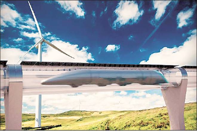Vijaywada and Amravati,  hyperloop between Vijaywada and Amravati, Elon Musk, Andhra Pradesh,  APEDB, Kyoto Protocol,  Ahmedabad-Mumbai High-Speed Rail, japan railways