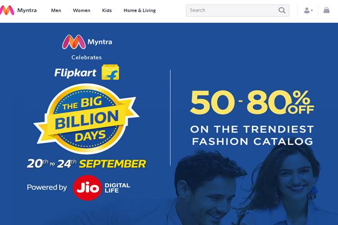 mytra sale, flipkart big billion day sale, myntra, flipkart sale, nike, vero moda, puma, roadster, industry news, news