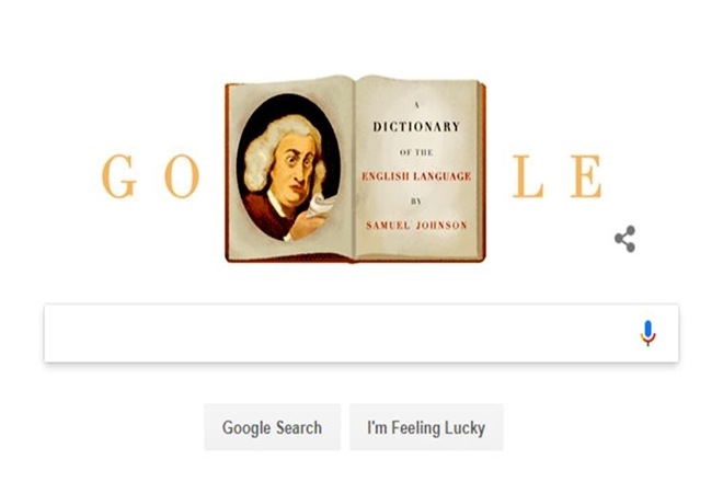 google doodle, samuel johnson, samuel johnson father of modern dictionary, who is samuel johnson, indian express