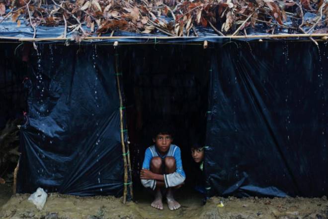 Rohingya Muslims, Rohingya Muslims trapped, Rohingya Muslims Myanmar violence, Myanmar violence