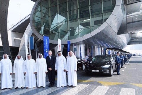 Tesla Model X and S now part of Dubai’s taxi fleet