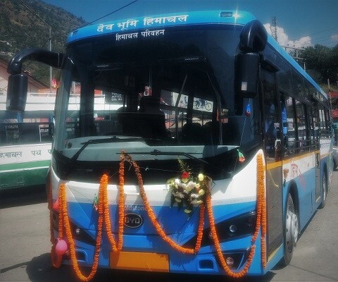 India’s first electric bus commences commercial operations in Himachal Pradesh