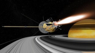 Nasa, Cassini, spacecraft, Titan, Saturn, Moon