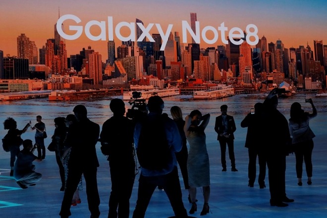Samsung Electronics Co Ltd's, Smartphone Galaxy Note 8, Note series