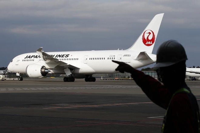 Japan Airlines, New York, Emergency landing, Tokyo airport Japan Airlines, New York, Emergency landing, Tokyo airport