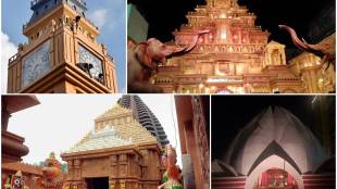 Durga Puja 2017, durga puja, kolkata durga puja, Kolkata, delhi durga puja, cr park durga puja, Durga idol, pandal themes, iconic building themed durga puja, bahubali, mahishmati, Buckingham Palace, big ben, tower bridge, durga puja festival, durga puja celebrations, durga pujo pics, durga puja pics, kolkata pics