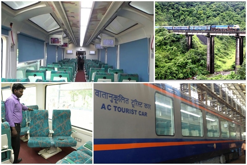 vistadome train india, glass ceiling coach