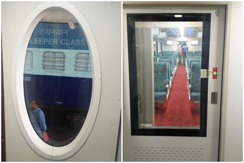 vistadome train india, glass ceiling coach