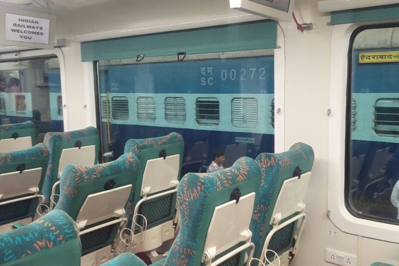 vistadome train india, glass ceiling coach