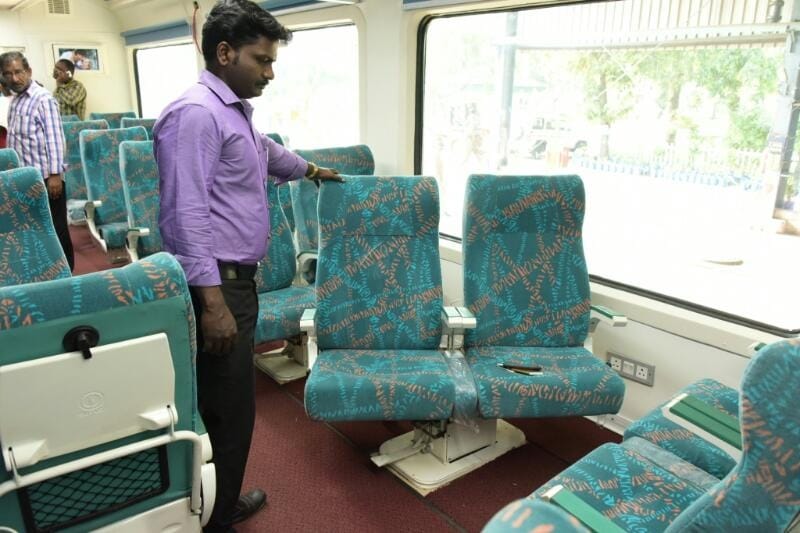 vistadome train india, glass ceiling coach