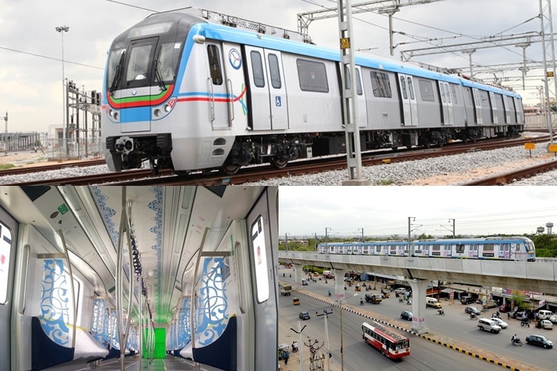 hyderabad metro, hyderabad metro rail start date, hyderabad metro rail map, hyderabad metro rail updates